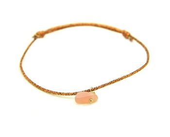 Bracelet Chance Pierre de soleil | bracelet énergétique | bracelet en pierre | bijou de lithothérapie | or gold filled 14k 4