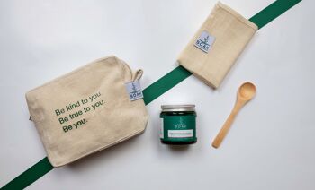 Ensemble cadeau de masque facial à l'argile Argile verte non parfumée