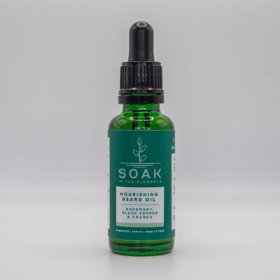 Rosemary, Black Pepper & Orange Nourishing Beard Oil