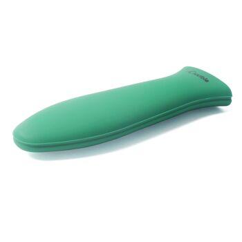 Support de poignée chauffante en silicone, manique (petit vert) pour poêles, poêles, poêles à frire et plaques chauffantes en fonte 6