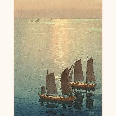 Kagirohi Two sailboats - 24x30