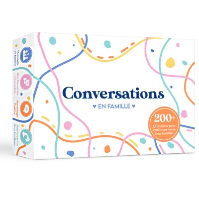 Family Conversations - The Game That Will Strengthen Your Family Bonds - Board Game