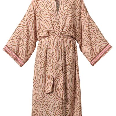 Kimono Amina Pink & Spice