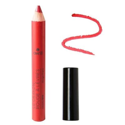 Crayon rouge à lèvres Vrai Rouge Certifié bio