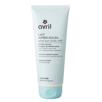 Lait après-soleil 200ml - Certifié bio