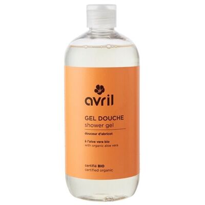 Coeur d'Apricot shower gel 500 ml - Certified organic