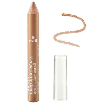 Eyeshadow pencil Iridescent copper Certified organic