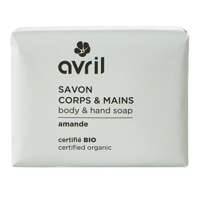 Savon corps & mains Amande 100g - Certifié bio