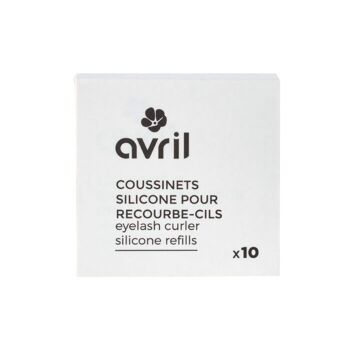 Coussinets silicone pour recourbe-cils x10 (recharge) 1