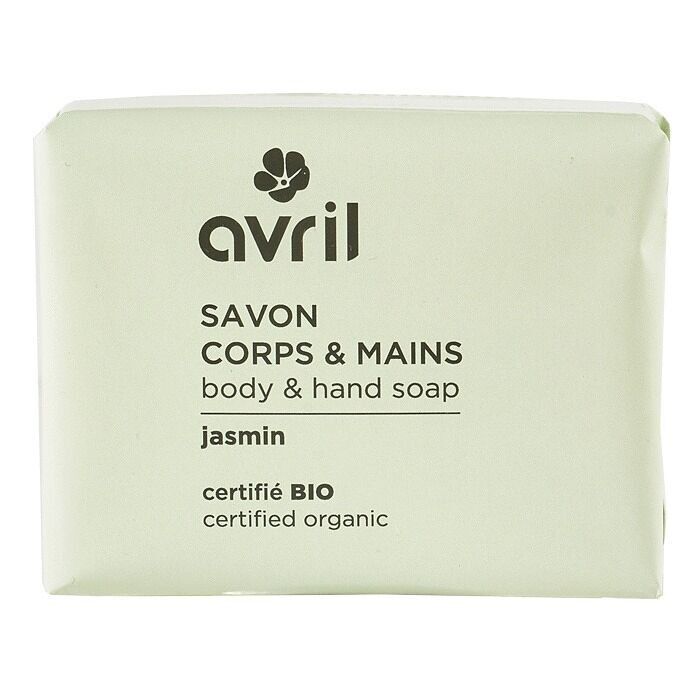 Savon corps & mains Jasmin 100g - Certifié bio