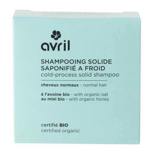 Shampooing solide saponifié à froid Cheveux normaux 100g - Certifié bio
