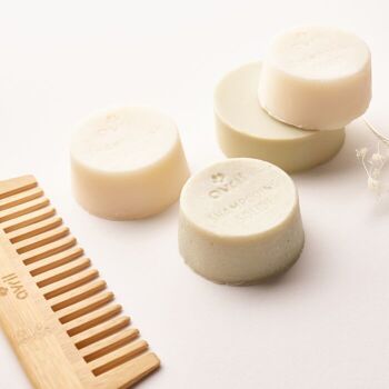 Shampooing solide saponifié à froid Cheveux gras 100g - Certifié bio 3