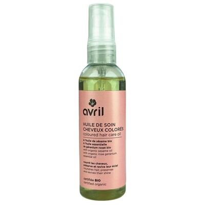 Colored hair care oil 100 ml - Certified organic