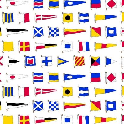 Placemat Signal Code Flags