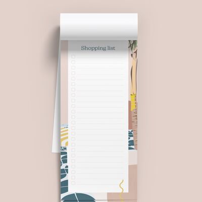 Noteblock - Einkaufsliste