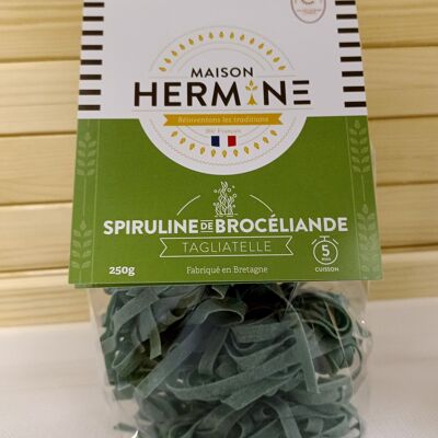Tagliatelle Spirulina from Broceliande 250 g