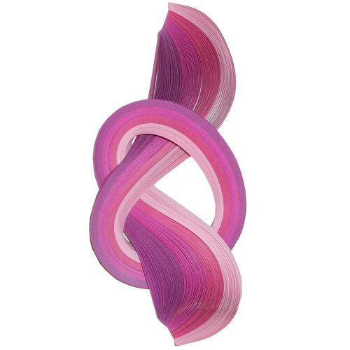 Quilling Strips Pink 4 mm/ 50 cm 100 pcs.