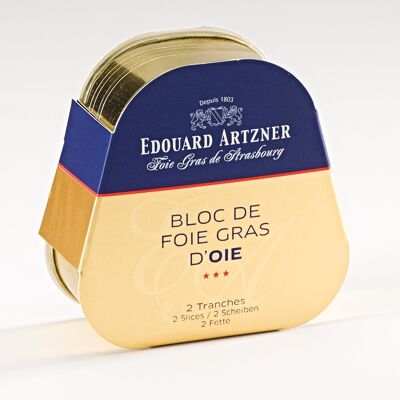Blocco di foie gras d'oca, 2 fette
