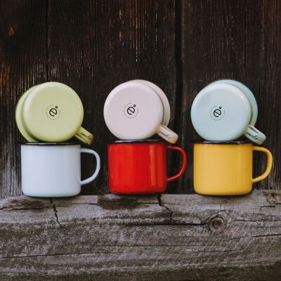 0,35l Enamel Coffee Mug | PLAIN B.