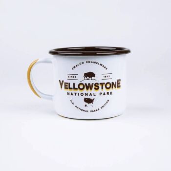 0,65l Tasse de camping Yellowstone | PARCS NATIONAUX DES ÉTATS-UNIS 1