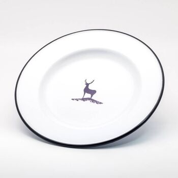 Assiette Cerf 9.5'' FORET 1