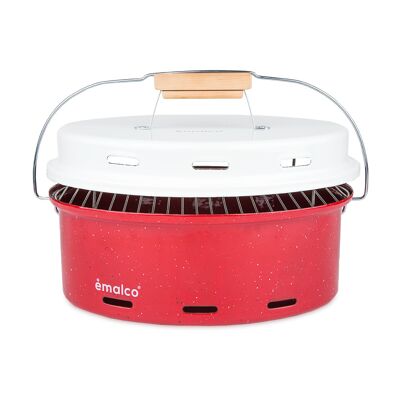 EMAILLE ROT SPECKLED GRILL | GRILLEN
