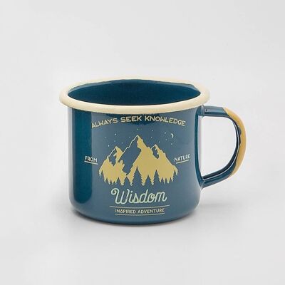 0,35l Teal Coffee Mug | WISDOM