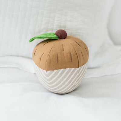 Fair Trade Acorn Rattle