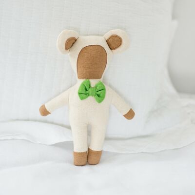 Comercio justo Arco Verde Sonajero Muñeca - Sonajero muñeca