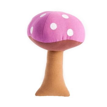 Hochet Champignon Rose 1