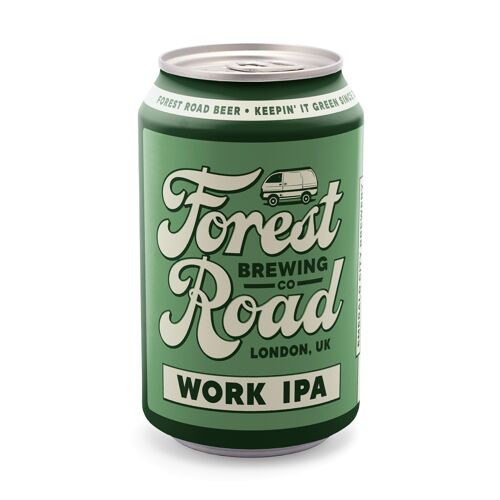 WORK I.P.A. (5.4%) 330ml Cans - 24 PACK