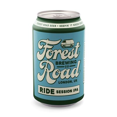 RIDE Session IPA (4%) 330ml Cans - 24 PACK
