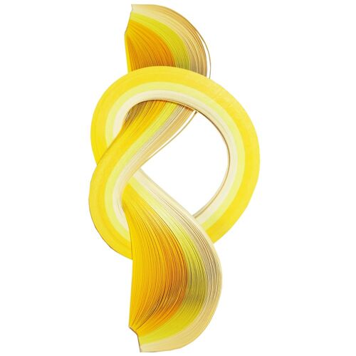 Quilling Strips Yellow 6 mm/ 50 cm 100 pcs.