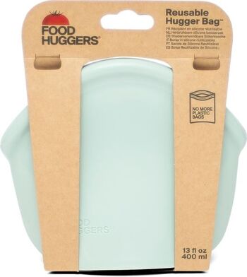 FOOD HUGGERS® Hugger Bag 400ml Jade solide 3