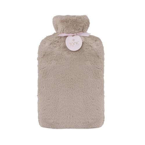 Tonic Deluxe Hot Water Bottle Mocha