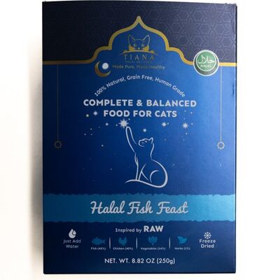 Halal Cat Food Fish Feast