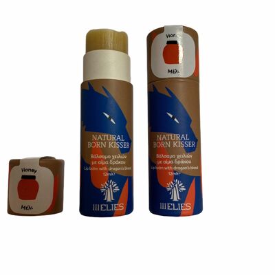 NATURAL BORN KISSERS lip balm-Honey flavor