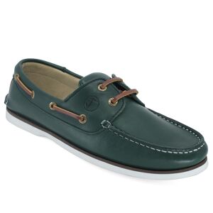 Chaussures Bateau Homme Seajure Fakarava Cuir Vert