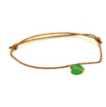 Bracelet Ancrage Agate | bracelet énergétique | bracelet en pierre | bijou de lithothérapie | or gold filled 14k 2