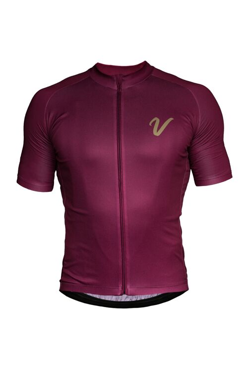 The V Jersey – Red Plum