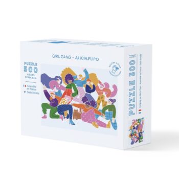 Puzzle Girl Gang par Alicia Flipo - 500 pièces (291005) 1