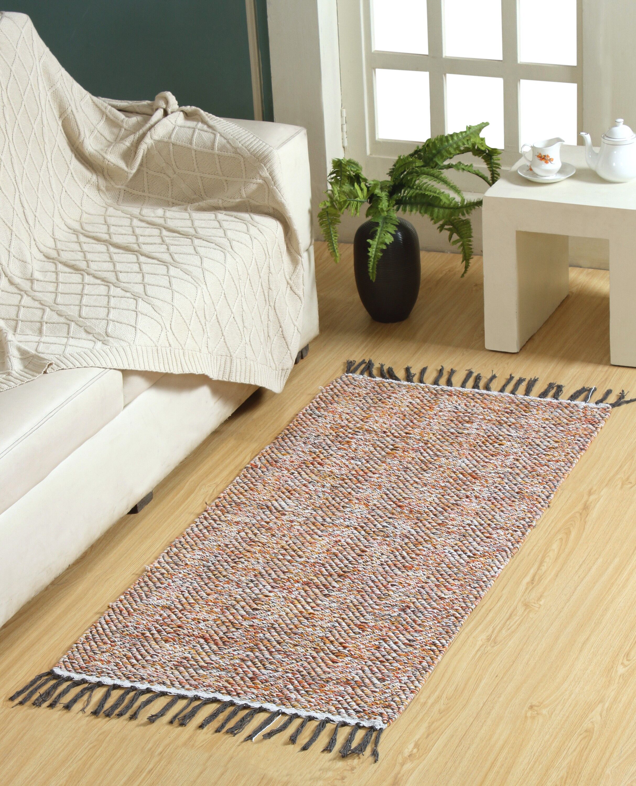 Runner da tappeto in cotone