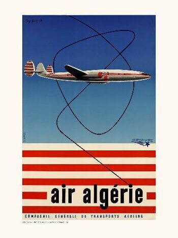 Air France / Air Algérie A697 - 30x40 1