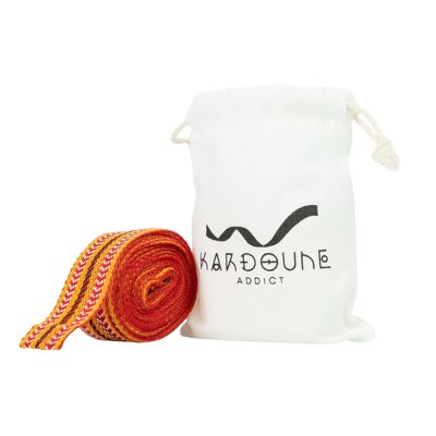 Autentico Kardoune dall'Algeria (3M) + pochette in cotone naturale