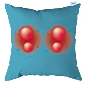 Coussin de massage rechargeable confortable - Cyan