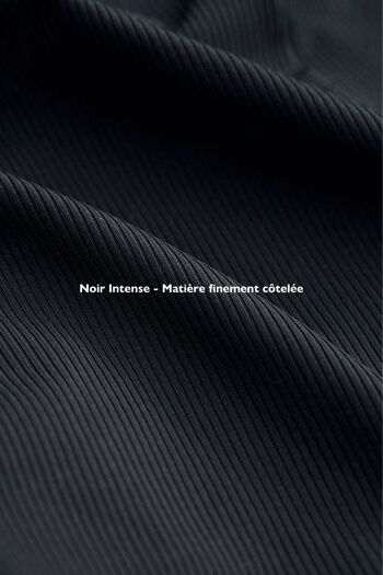 La culotte haute Sirocco - Noir Intense 10