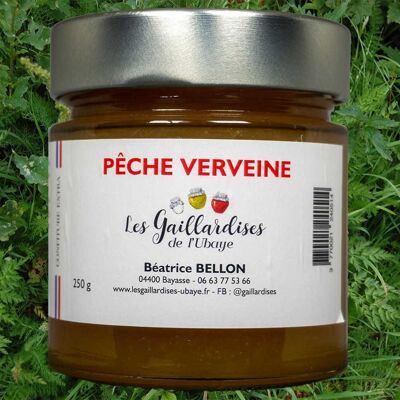 Rêve d'Été : Confiture Pêche Blanche et Verveine