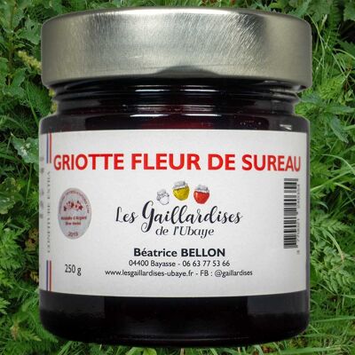 Delicia de primavera: mermelada de cerezas Morello con aromas de flor de saúco