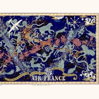 Air France / MAPPEMONDE Céleste A283  