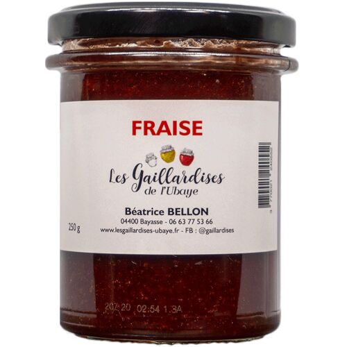 Fraîcheur Fruitée : Confiture de Fraise